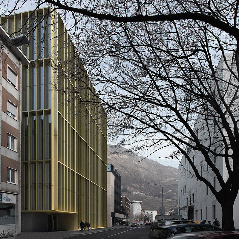 Bolzano Office Building - Bolzano. Thumbnail