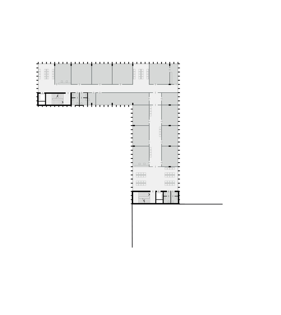 BSP - Healt District - Bolzano - Typical floor