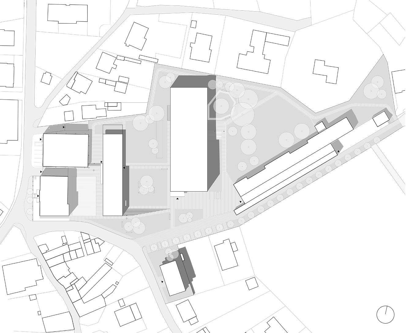 BSP - Intergenerational Neighbourhood - Coldrerio - Site plan