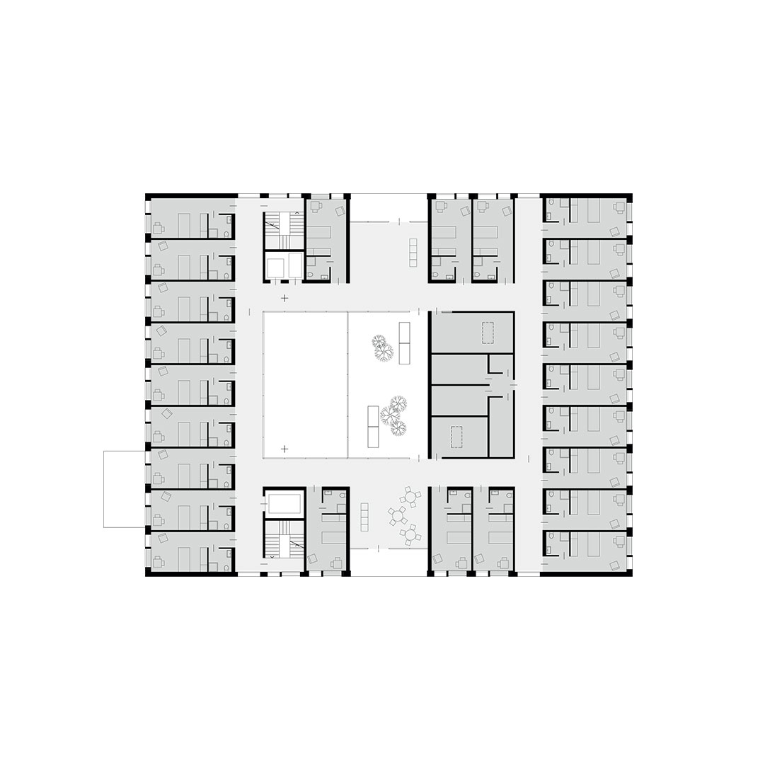 BSP - Nursing Home - Losone - Floor plan